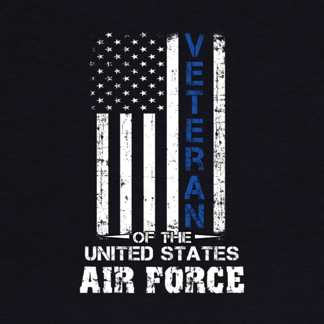 Veteran of the United States US Air Force t-shirt by philerup